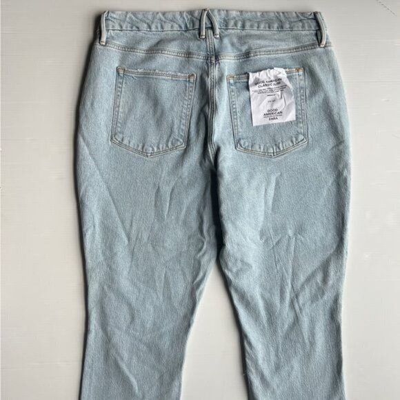 ZARA GOOD AMERICAN ZW JEANS CLASSIC SLIM SS22 BLUE | 9863/063 - Picture 6 of 16